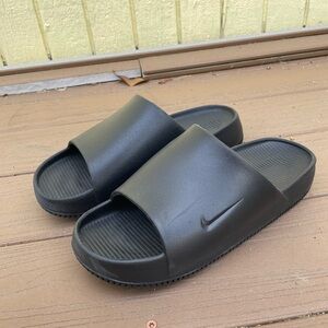 Nike Black Foam Slide Sandals